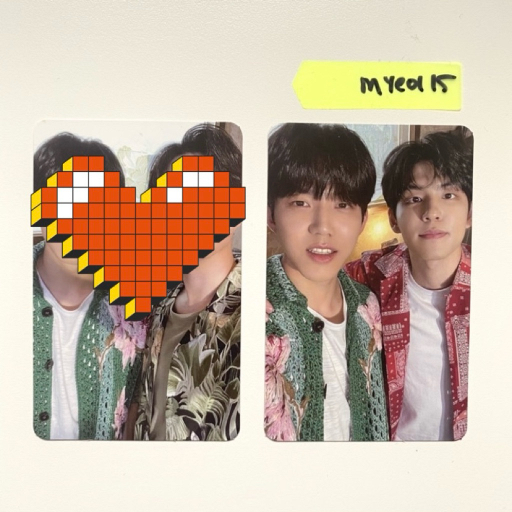 DAY6 (Even of Day) - Right Through Me Photocard PC Unit Dowoon YoungK Wonpil