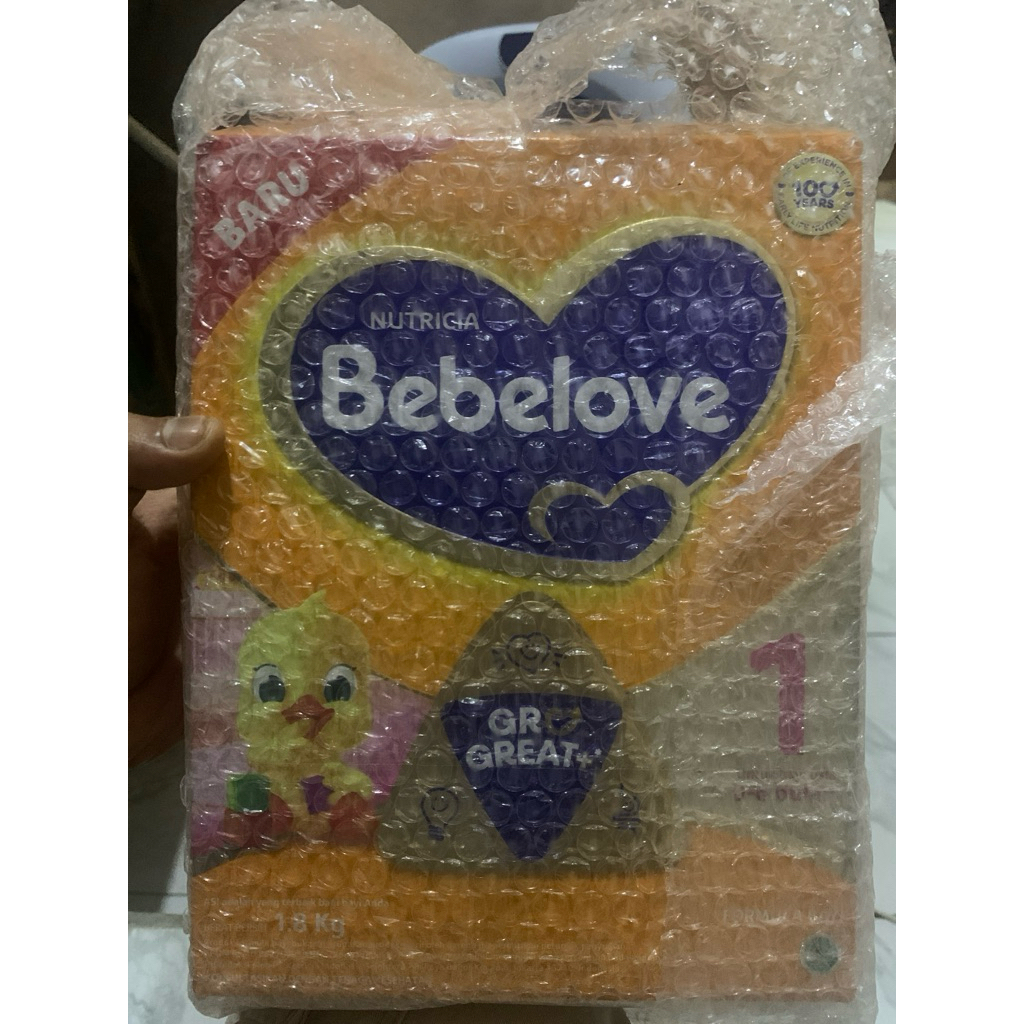 dus susu bebelove 0-6 bulan 1.800 gram