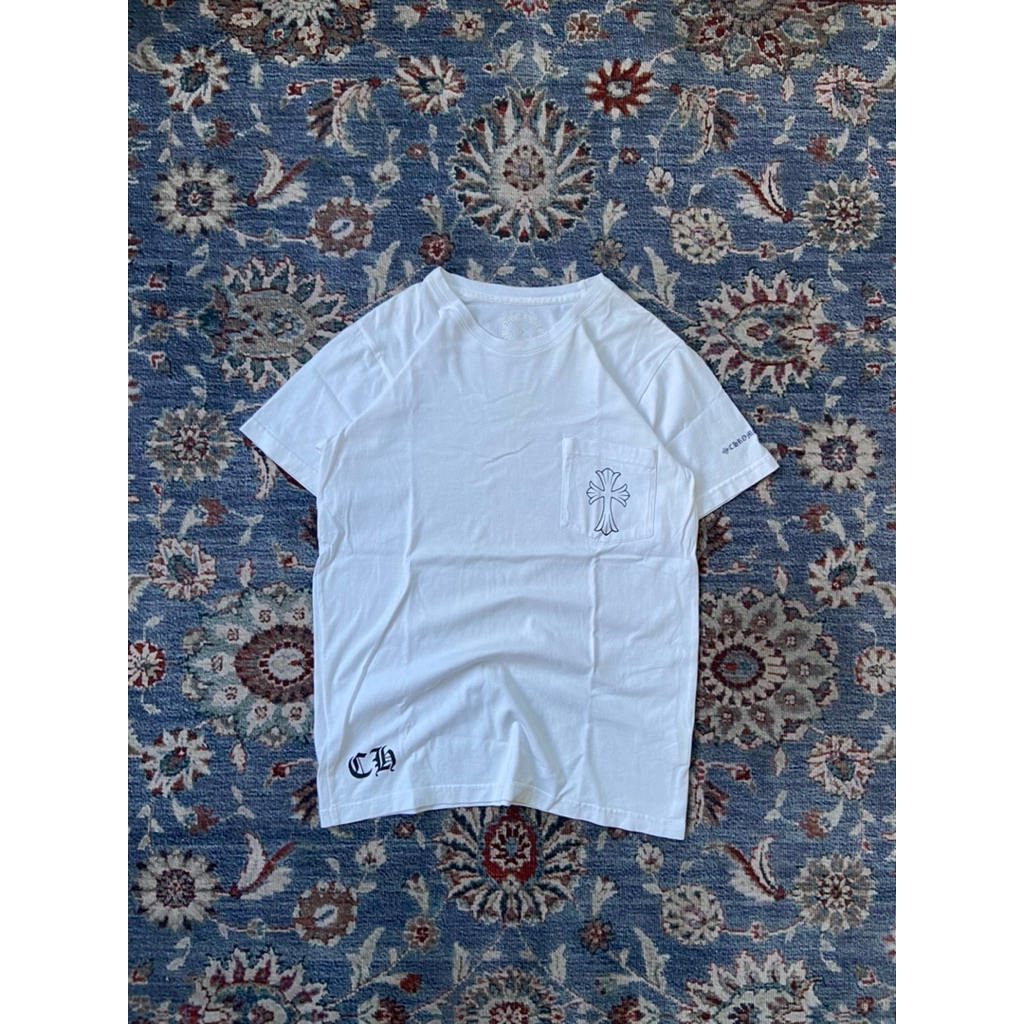 Chrome heart pocket tee