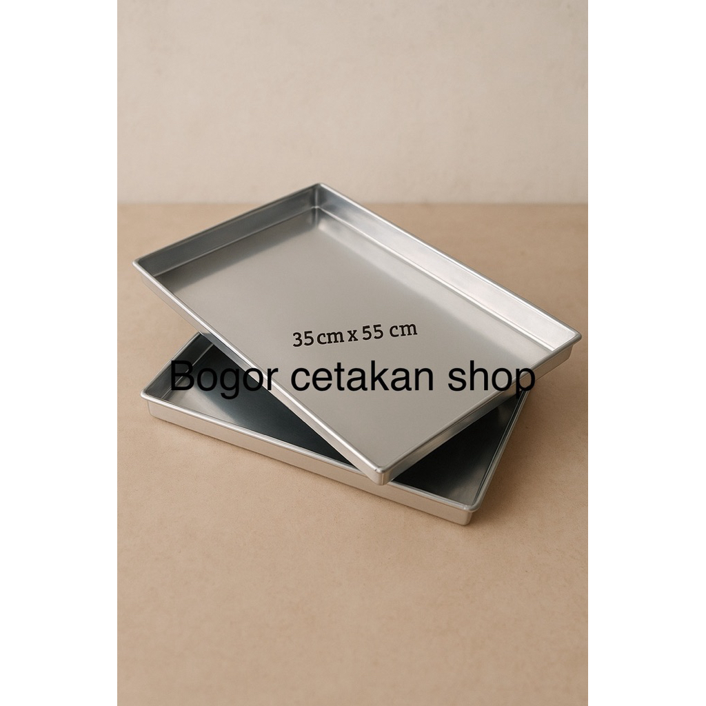 Loyang oven signora 35x55 bahan alumunium tebal loyang oven kue kering Nampan” harga pcs
