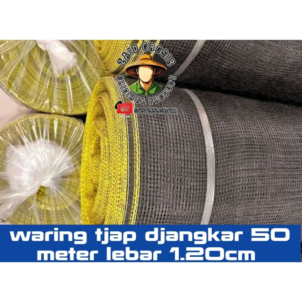 waring TL 1 roll panjang 50 meter tinggi 1.20cm untuk pagar tanaman pagar kandang jaring ikan bahan 
