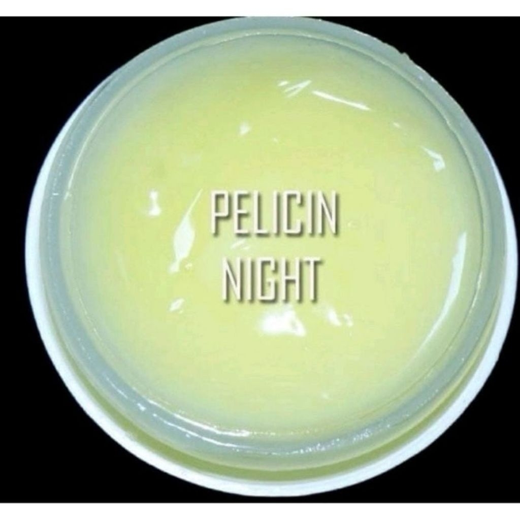 pelicin night 500gr krim wajah glowing