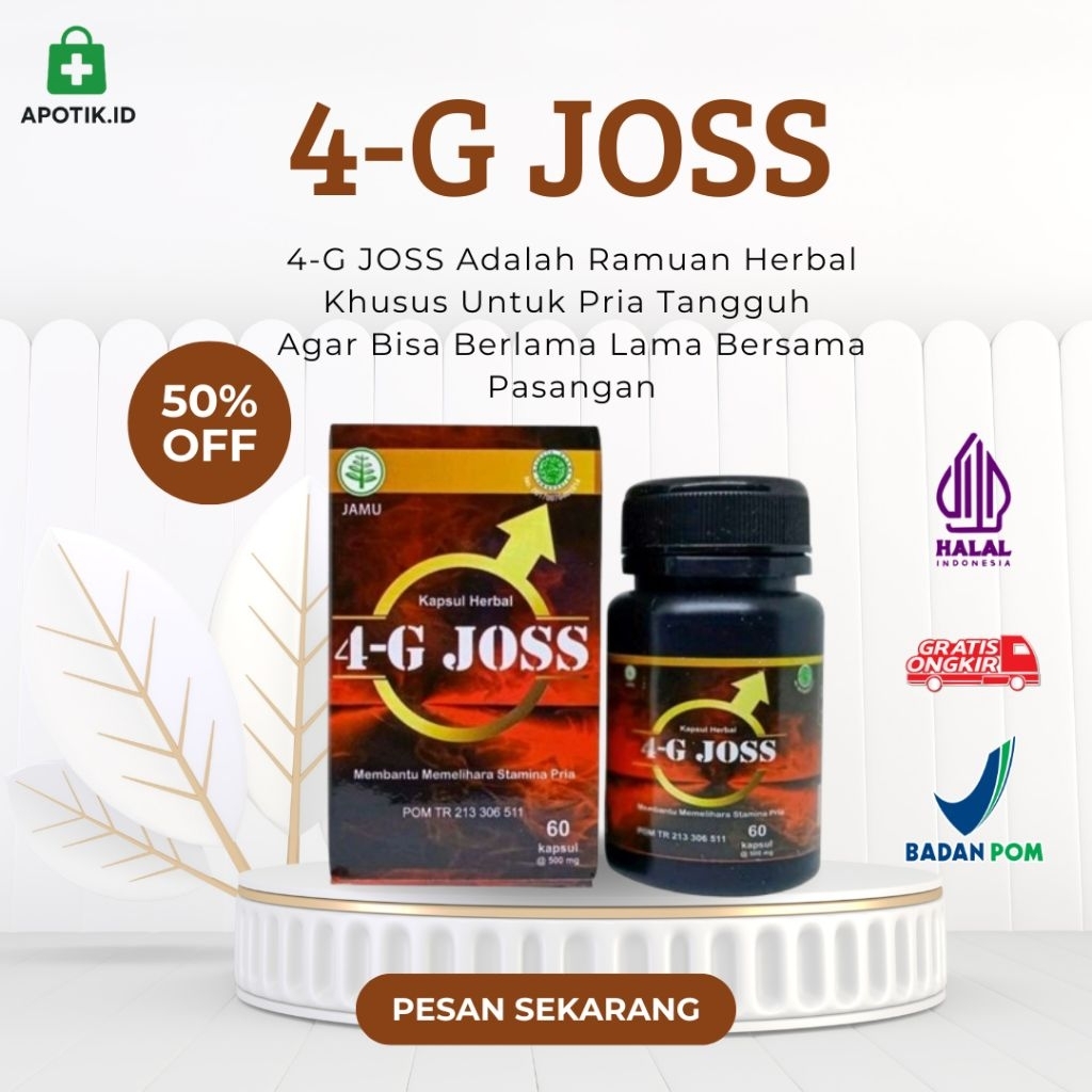 4G Joss Original Vitamin Pria Dewasa