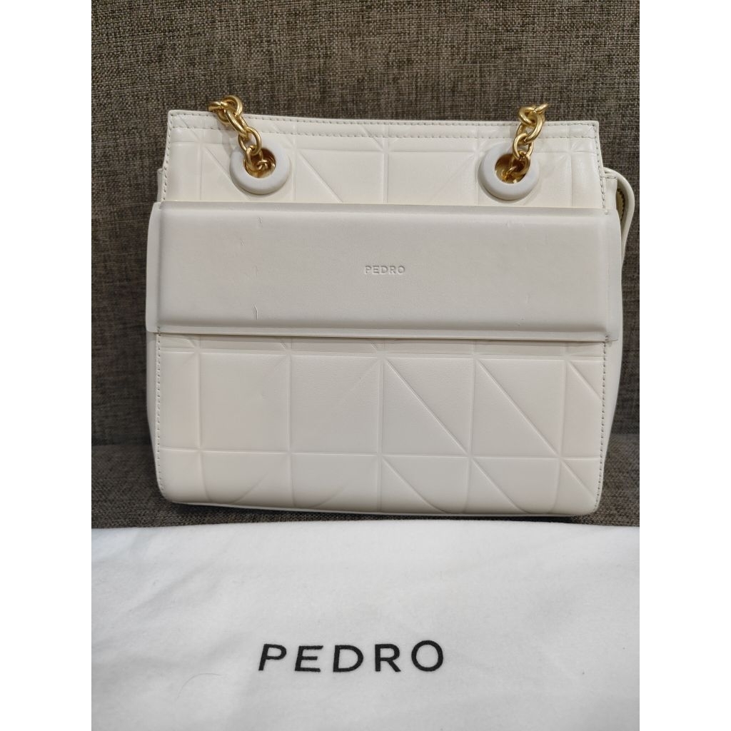 Pedro Shoulder Bag Broken White