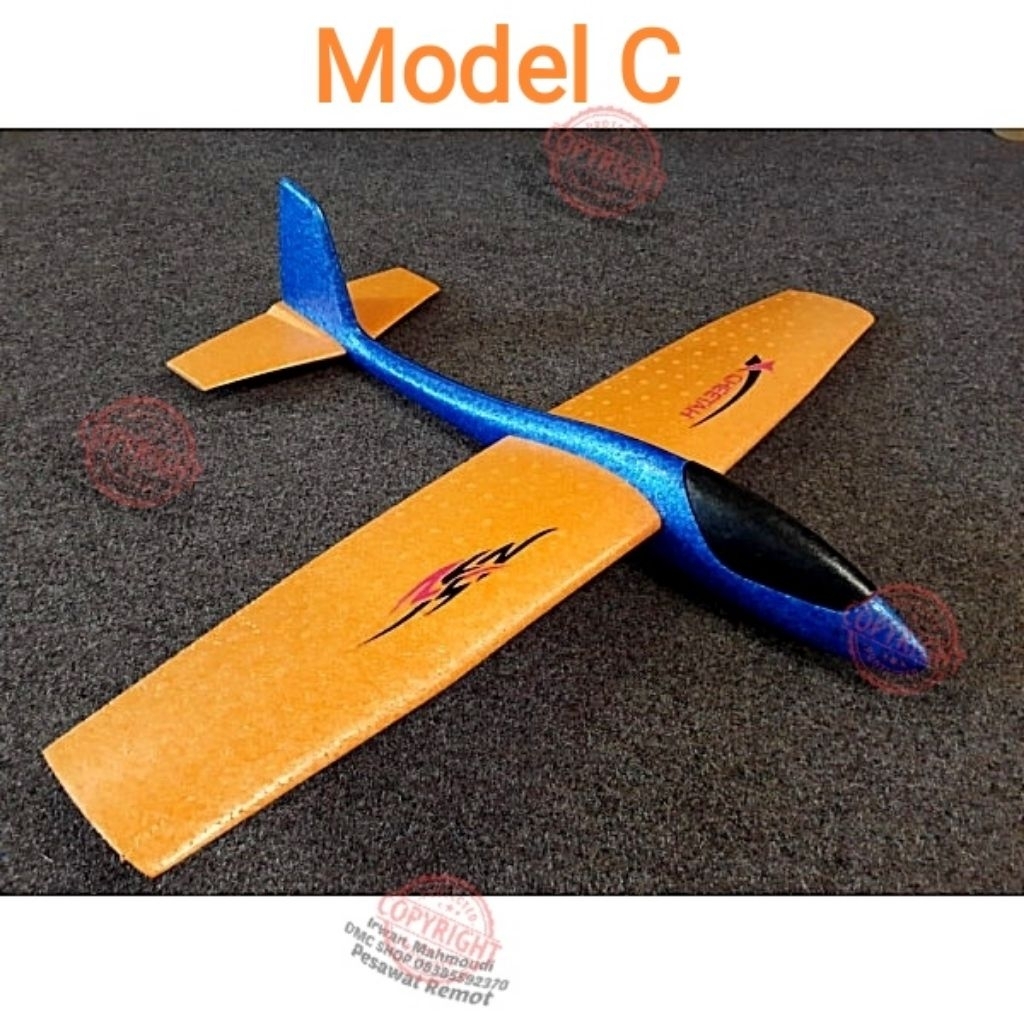KIT Glider Lempar WS80 WS90 RC Pesawat