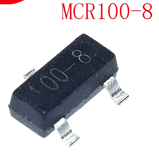 MCR100-8 SMD SOT-23 Sensitive Gate Silicon Controlled Rectifiers Reverse Blocking Thyristors PWM MES