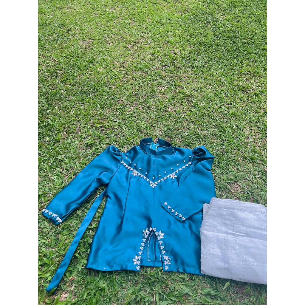 baju kurung malayu anak perempuan