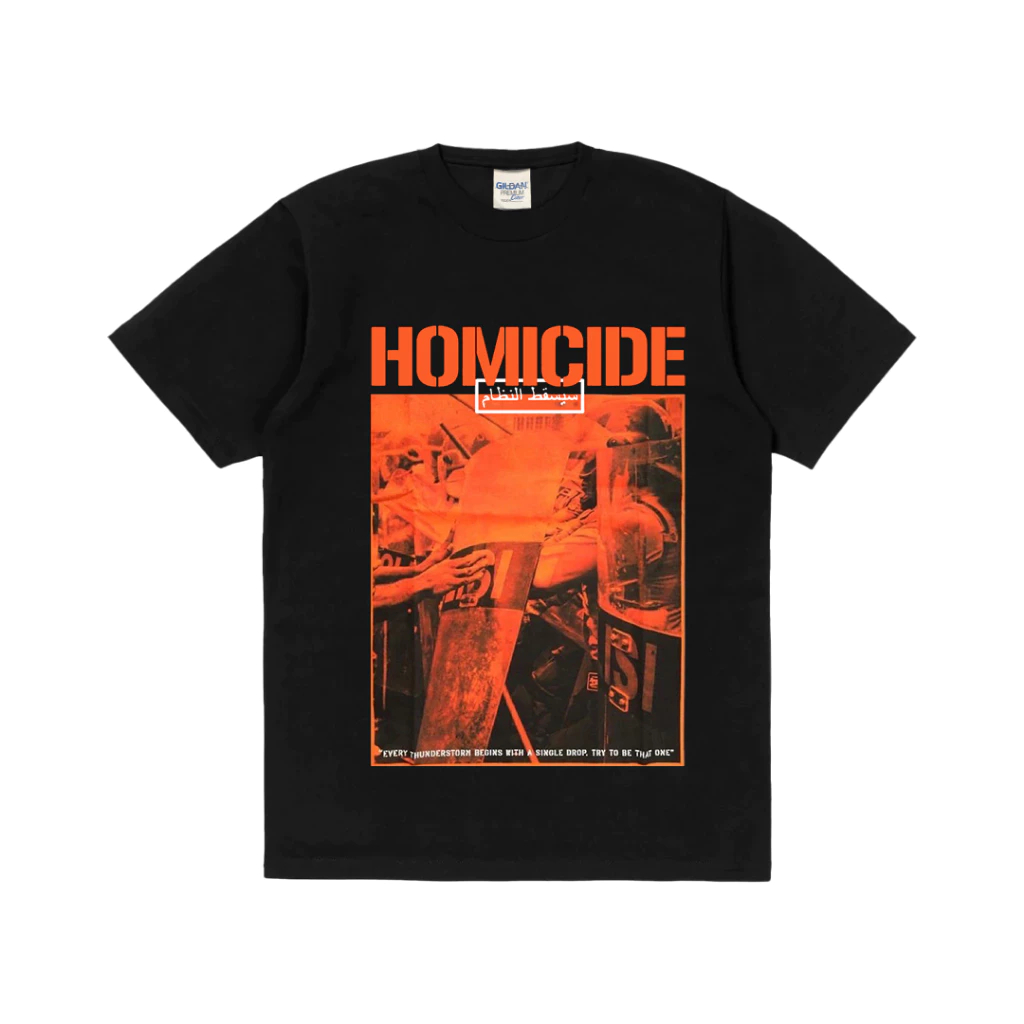 Kaos T-Shirt Band HOMICIDE CONFLICT