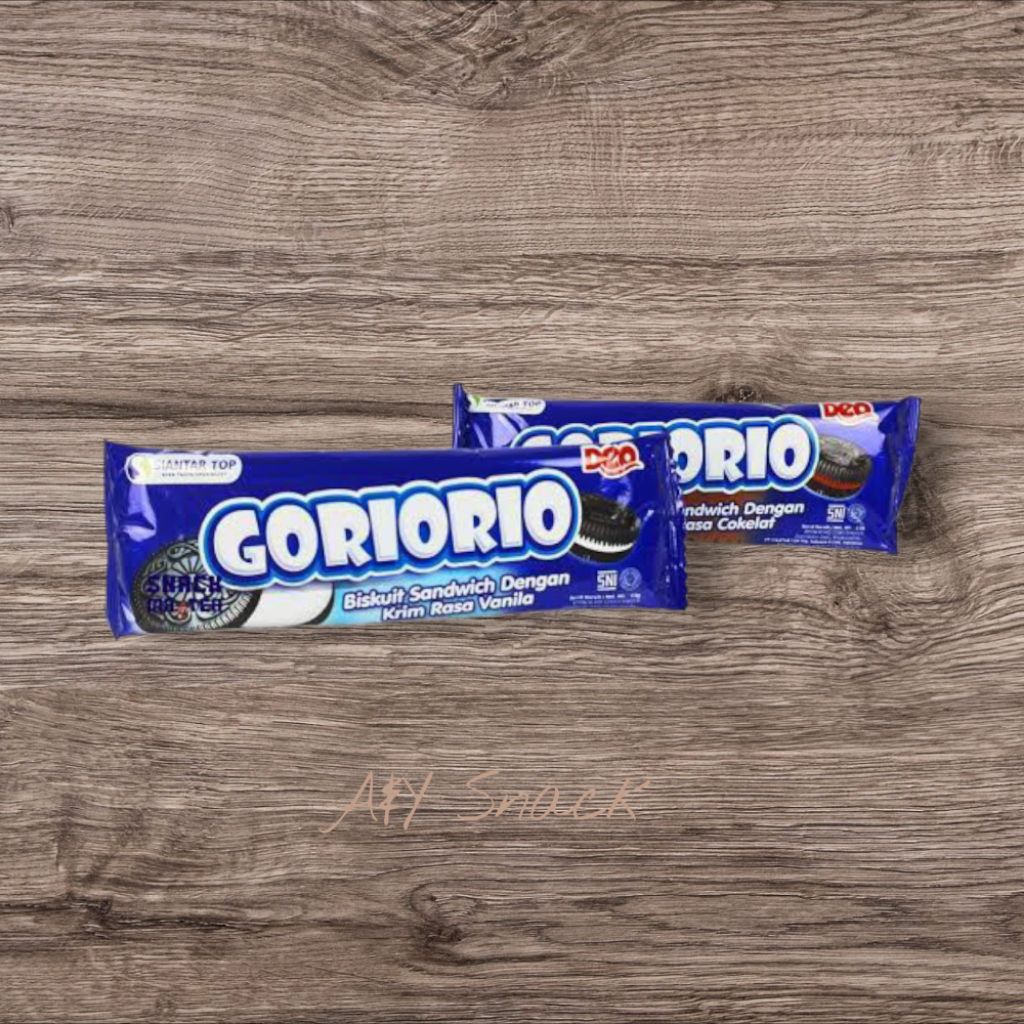 [ 1 PAK ] Biskuit Goriorio Isi 20