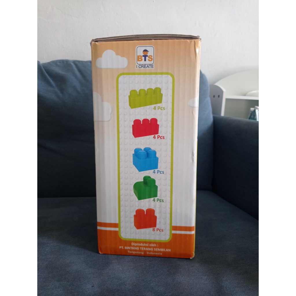 Preloved Mega Block (Mainan Block ukuran Jumbo)