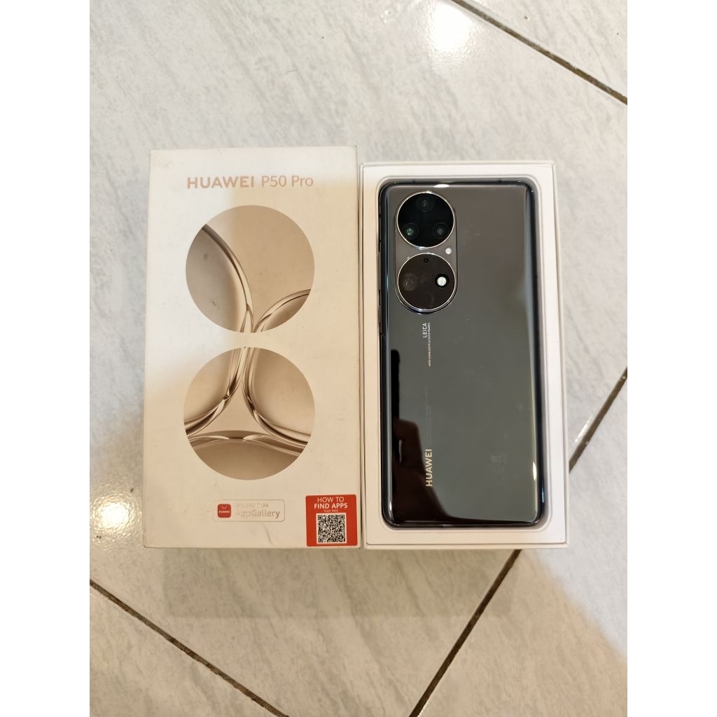 Huawei P50 Pro 8/256gb resmi second seken bekas