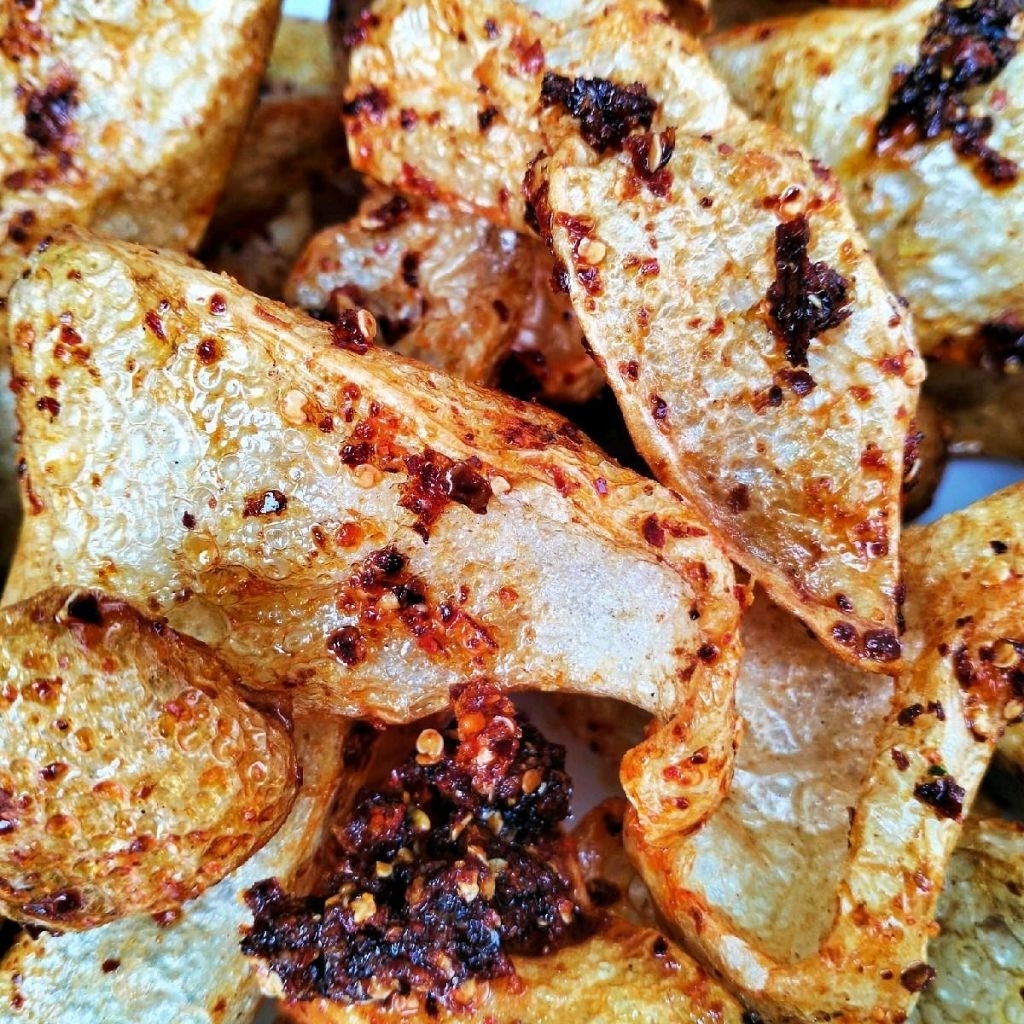 Krupuk Kulit Kerbau Khas Cirebon kemasan 100grm free packing dobel bubelwrap & dus