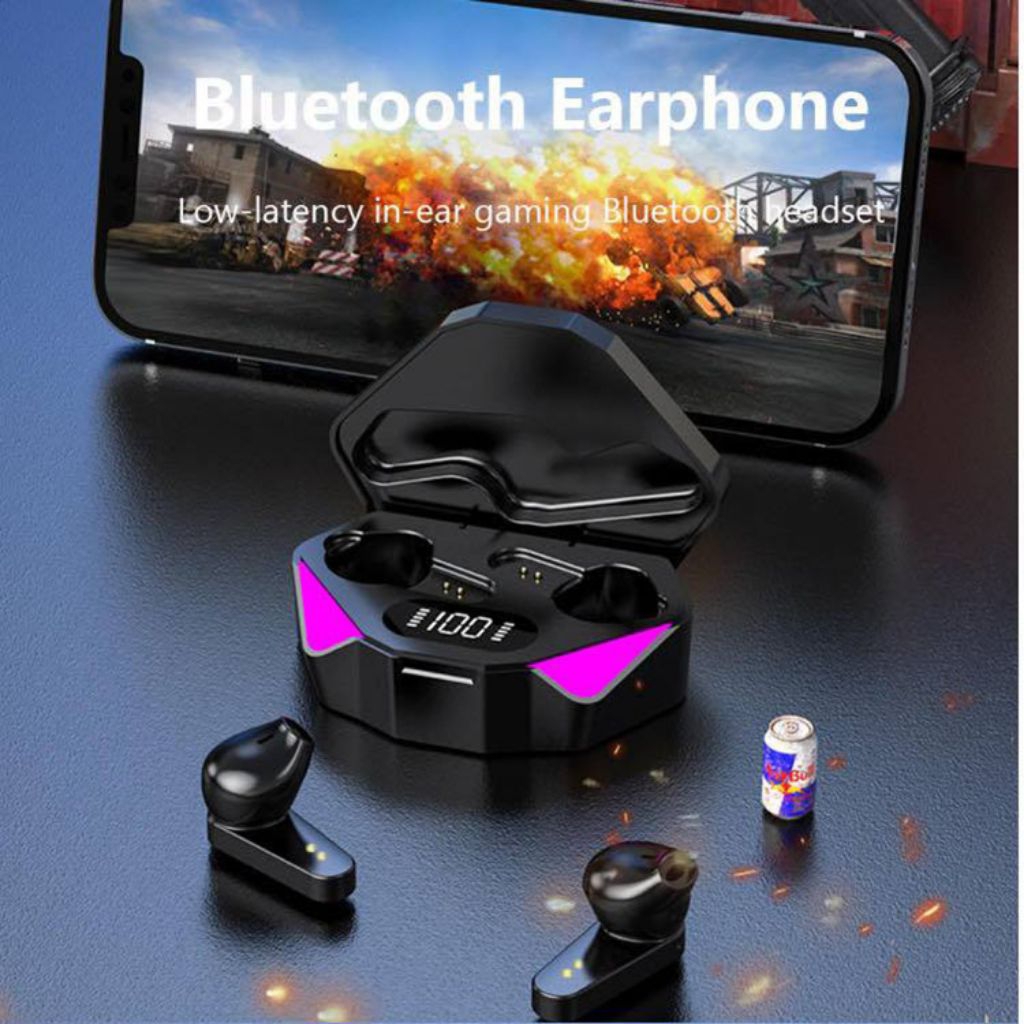 TWS T23 X15 || EARPHONE BLUETOOTH || TWS GAMING || EARPHONE SUARA JERNIH