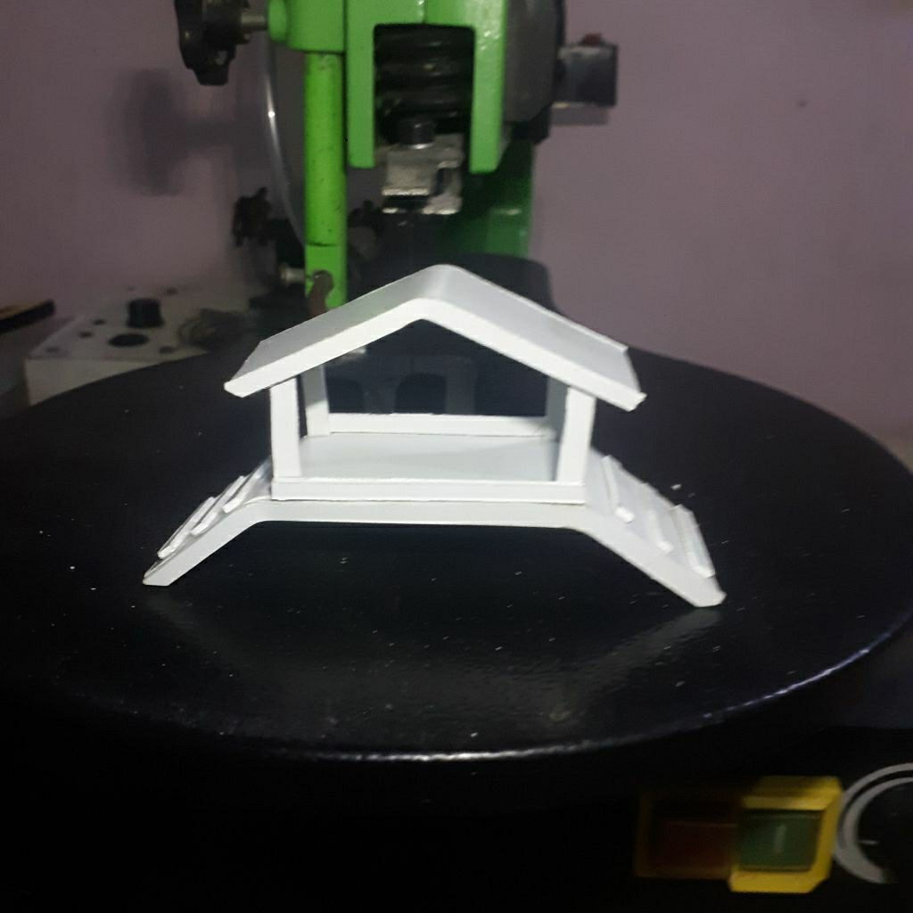 jembatan gubuk kayu aquascape