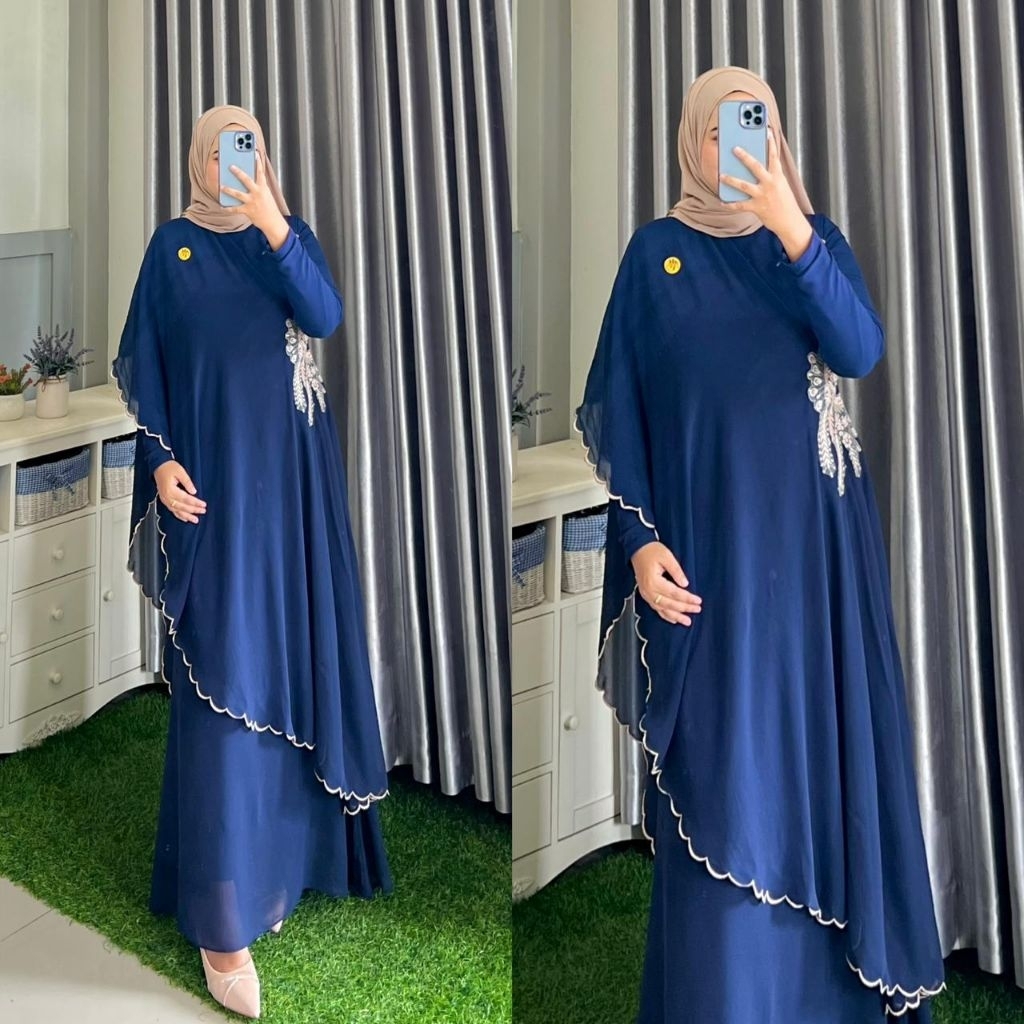 {MEISYA} DRES ELDIRA ||BAJU KURUNG KONDANGAN DENGAN BORDIR PREMIUM ELEGAN