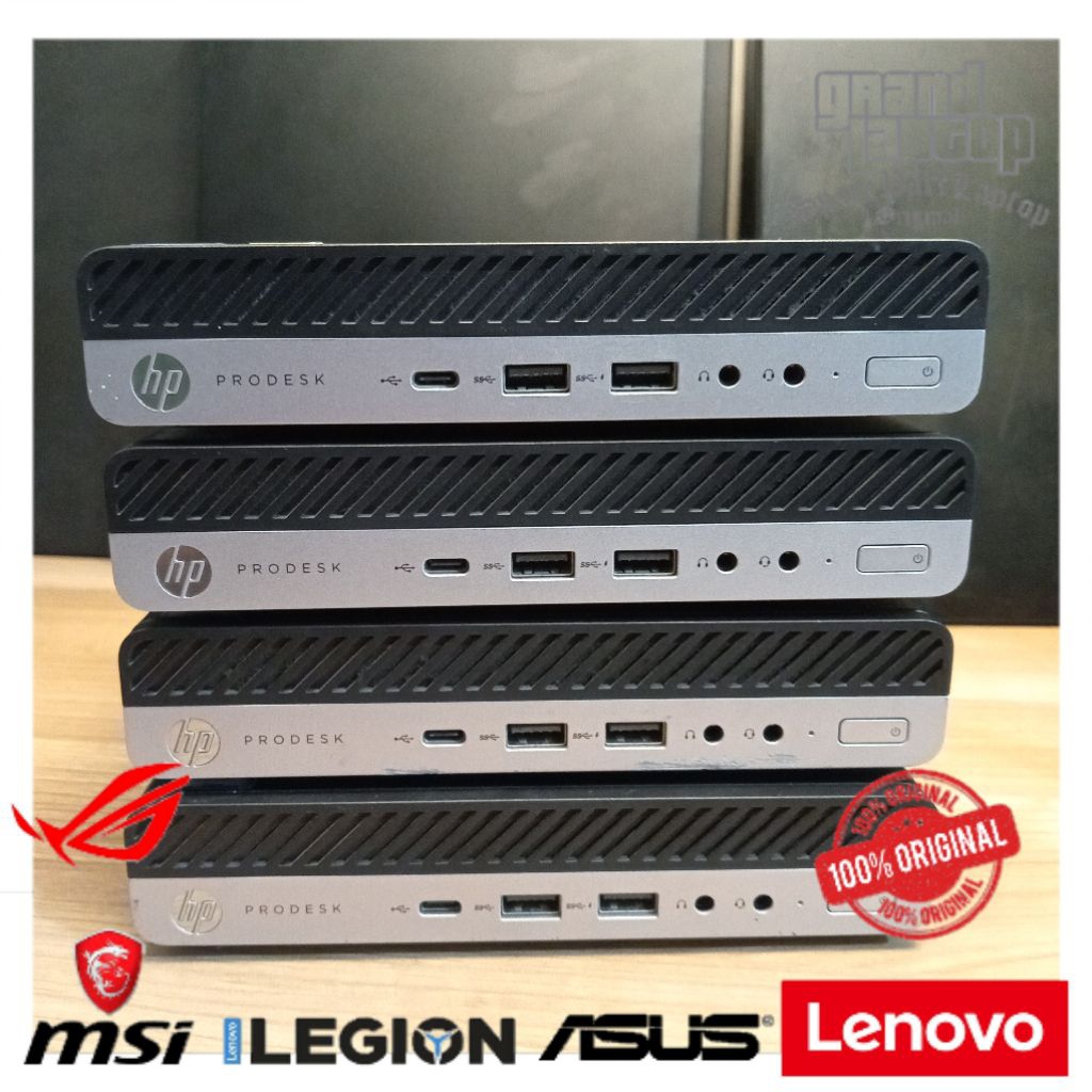 HP ProDesk 600 G4 Desktop Mini PC i5-8th Ram 8gb Ssd 256gb slim elegan