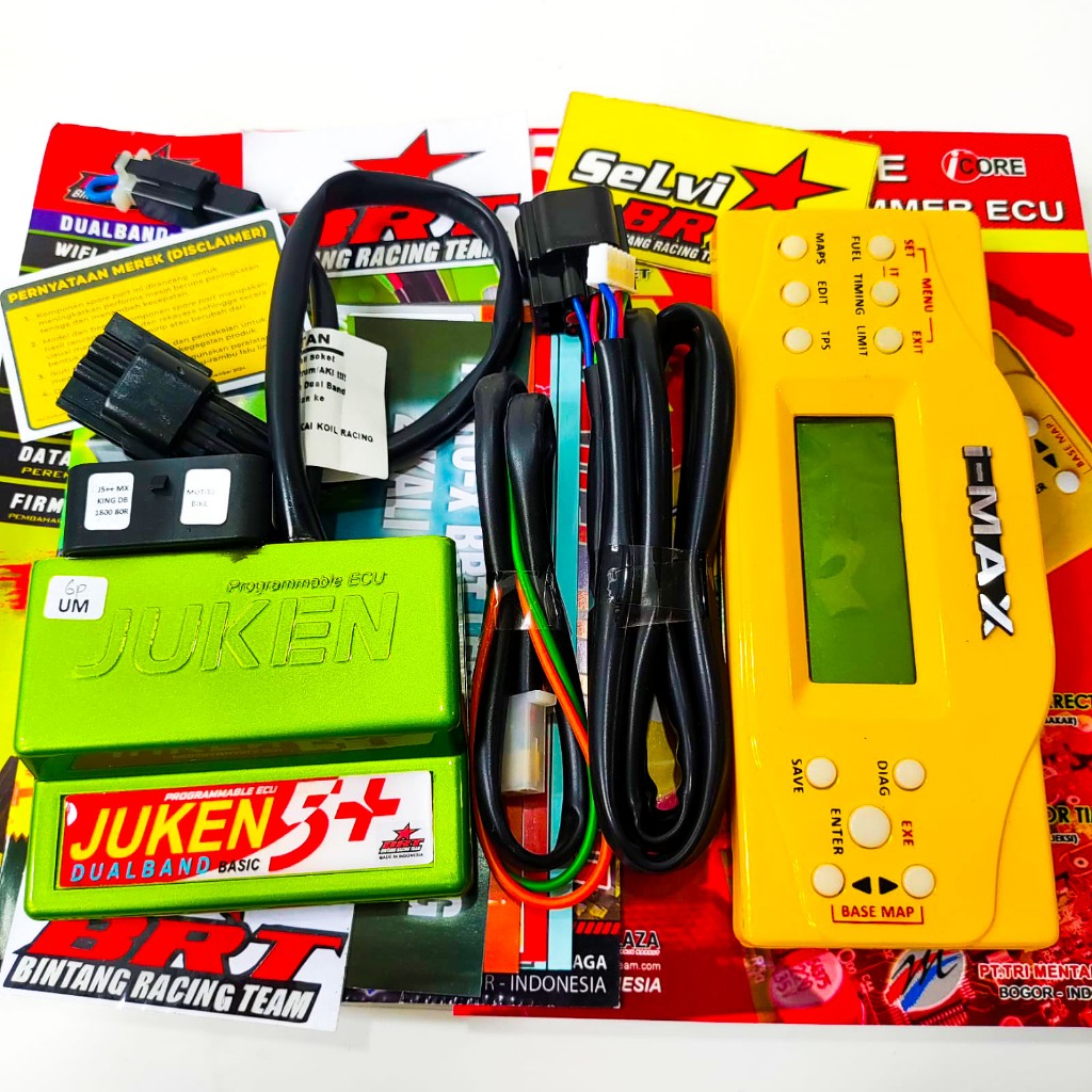 PAKET ECU BRT JUKEN 5 ++ PLUS & REMOTE MX KING 150 OLD MX KING 150 NEW V1 V2 LED FACELIFT
