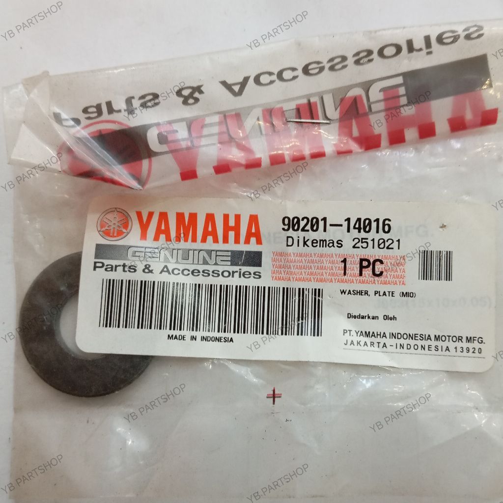 WASHER, PLATE (MIO) / RING PLAT WASHER AS RODA BELAKANG BAGIAN LUAR - MIO SPORTY / MIO SMILE / MIO S