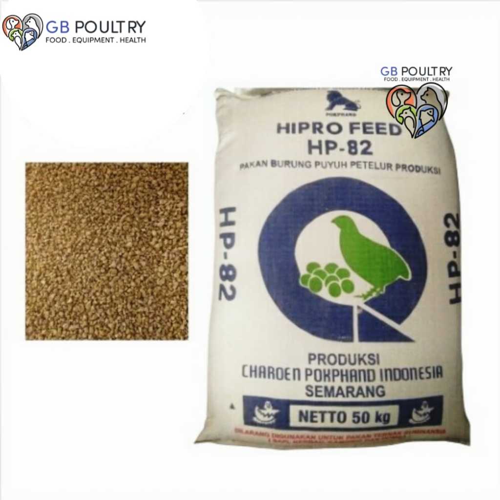 HP82 Pakan Burung Puyuh Petelur Produksi 50 kg