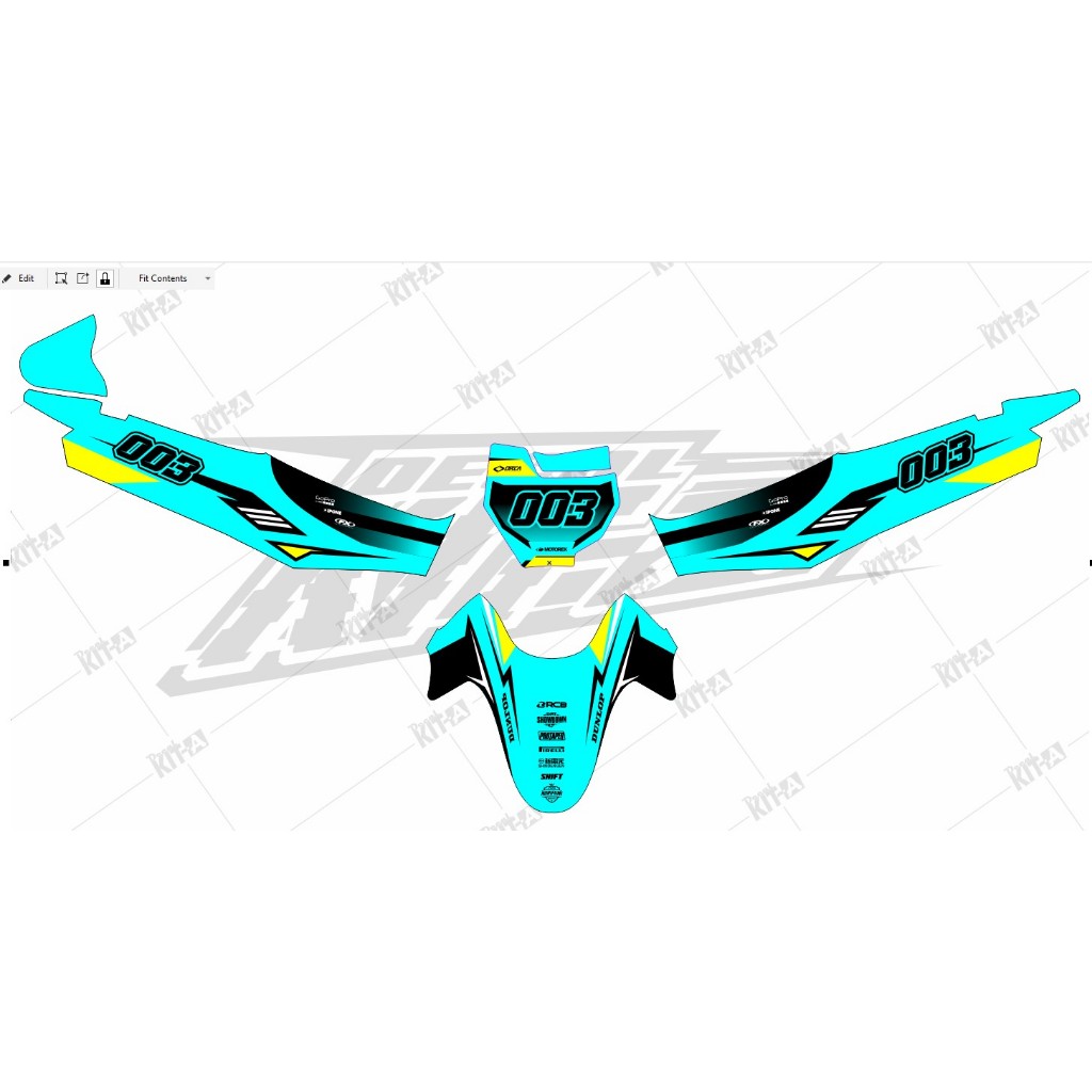 decal rbt gtx revo absolute