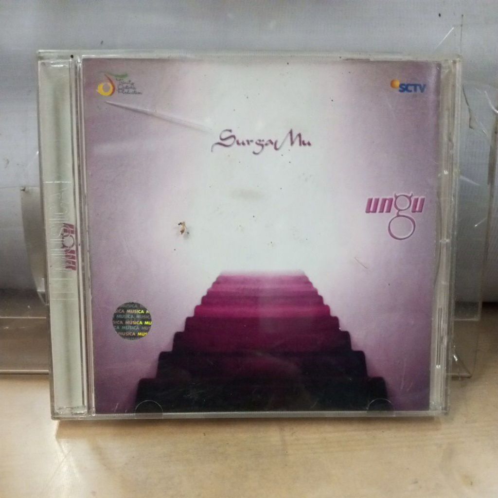 kaset cd musik ori , ungu , surgamu .
