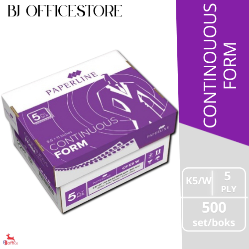 Kertas Continuous Form 5 Ply W Paperline / CF K5 W