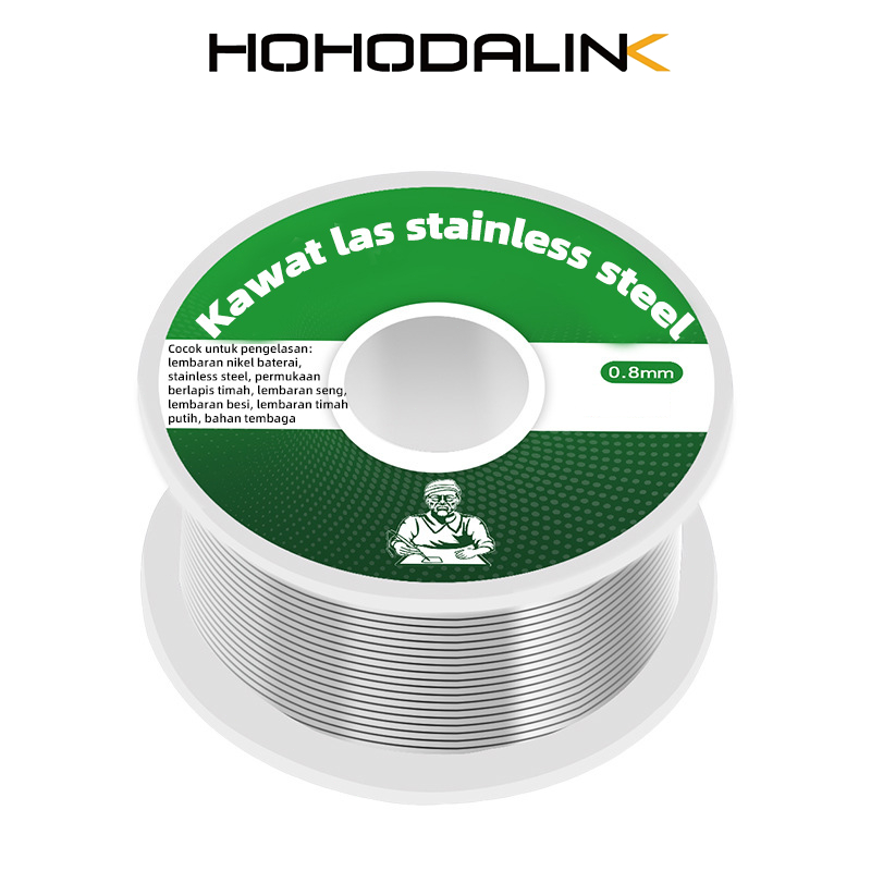 HOHODALINK Kawat solder baru kawat timah solder universal kawat solder listrik nikel tembaga tanpa b