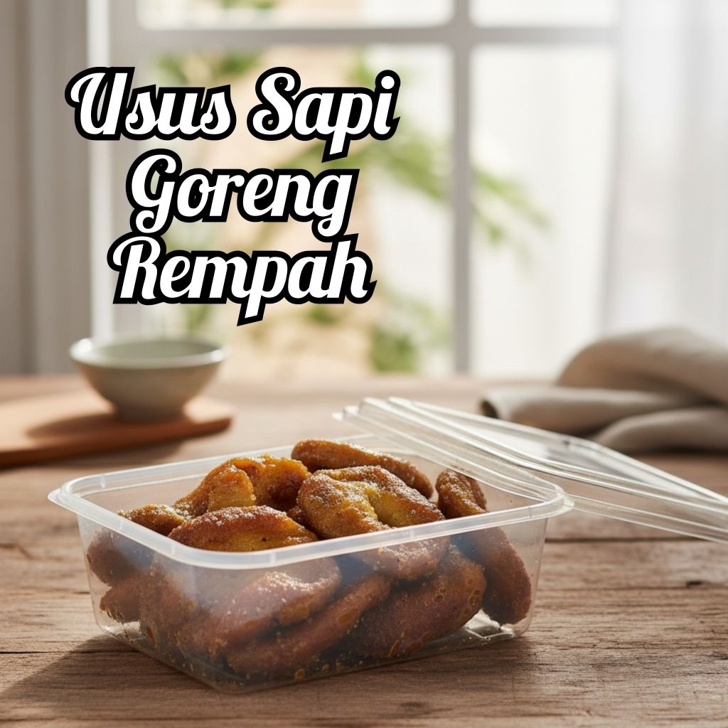 USUS SAPI GORENG REMPAH EMPUK 250 GRAM