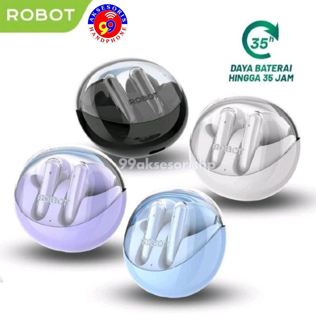 TWS ROBOT T30 / EARPHONE BLUETOOTH ROBOT FLYBUDS T30 / HF ROBOT FLYBUDS T30 BT