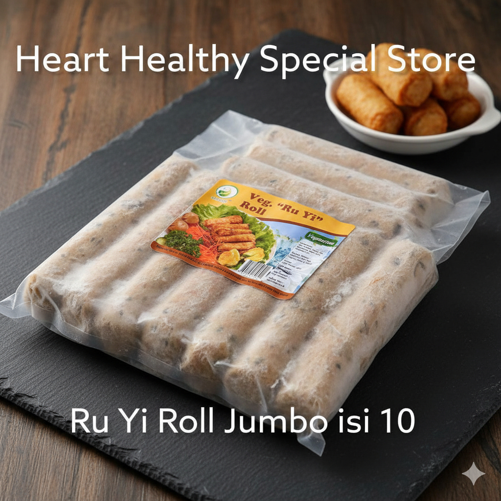 Vegood Ru Yi Roll Jumbo isi 10 / Hakong / Hekeng / Ngohiong / Chun Kien / Bak Kien Vegetarian