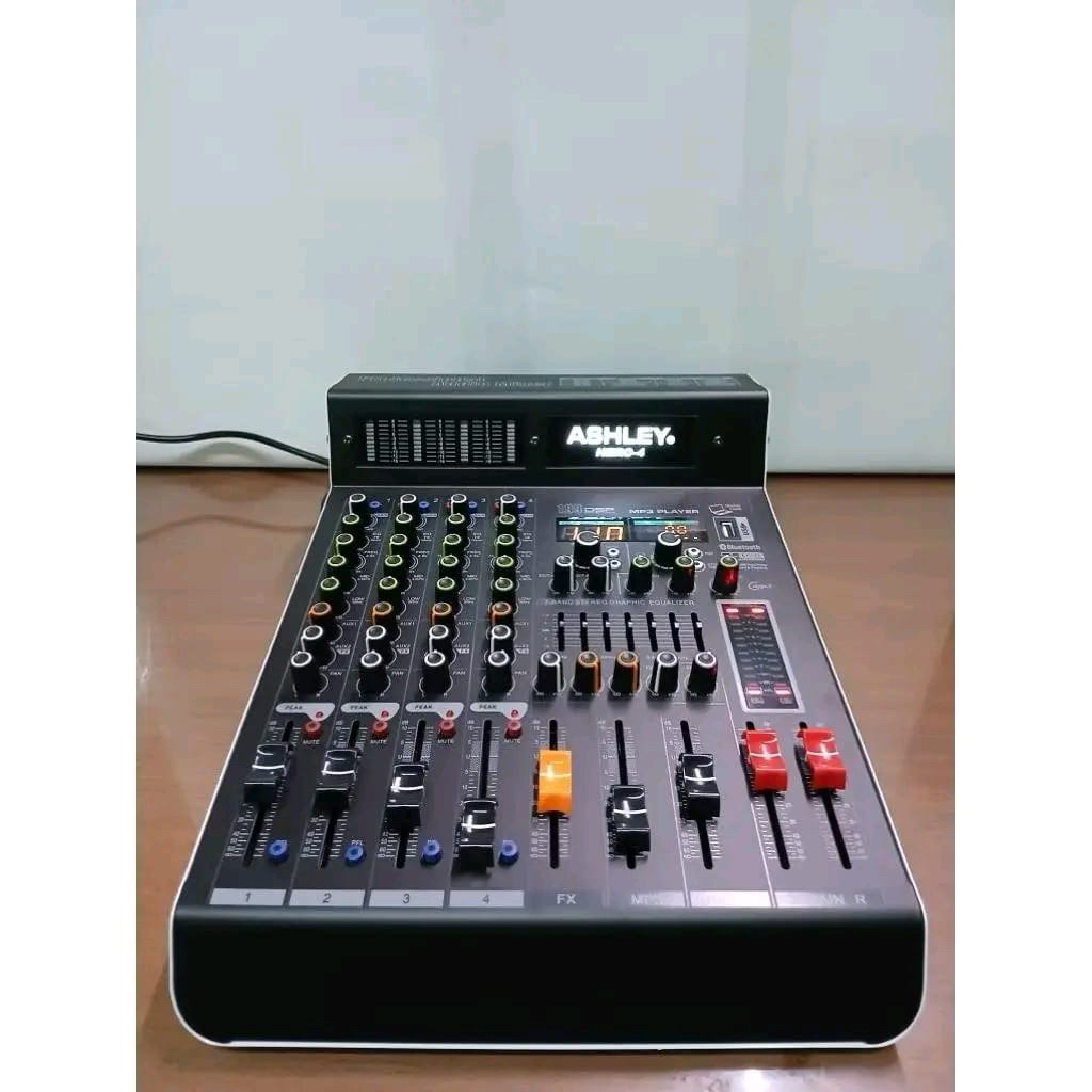 Mixer Ashley Hero 4 Terbaru Original mixer ashley 4chanel