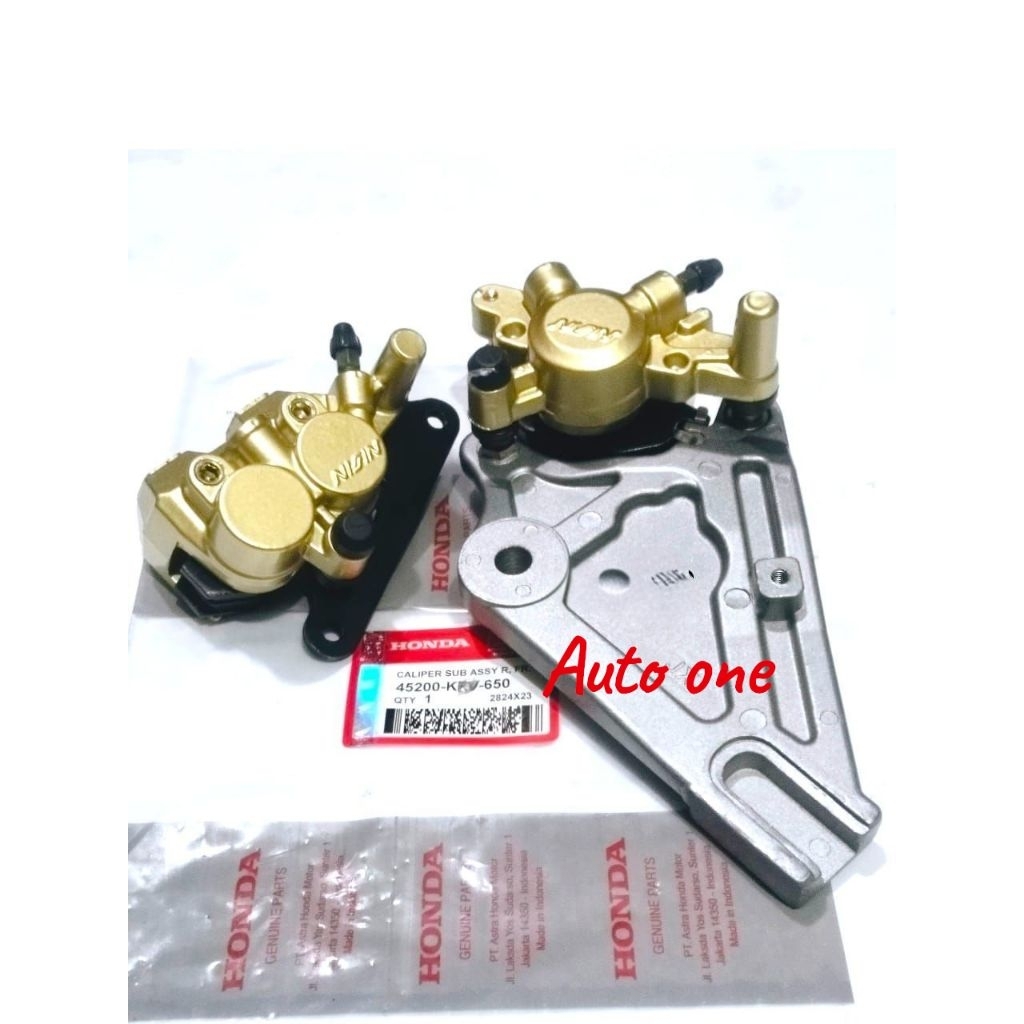 Kaliper depan + kaliper assy belakang KTM Honda supra x125, supra x125 helm in, blade new, blade 125