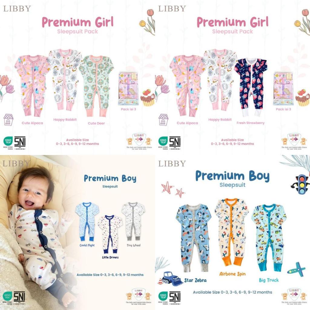 LIBBY BABY PREMIUM  SLEEPSUIT BOY | GIRL | SANRIO COLLECTION