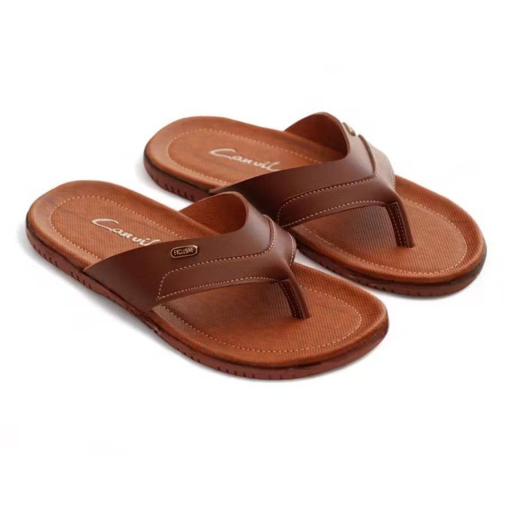 Sandal Selop Carvil Sandal pria Kulit Carvil Viral