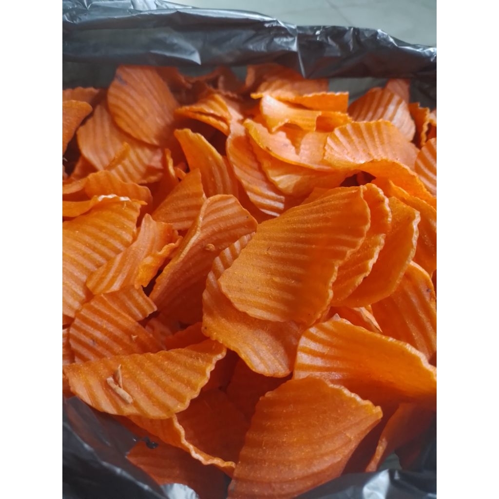 kerupuk slondok bulat kerupuk singkong gurih 500gram