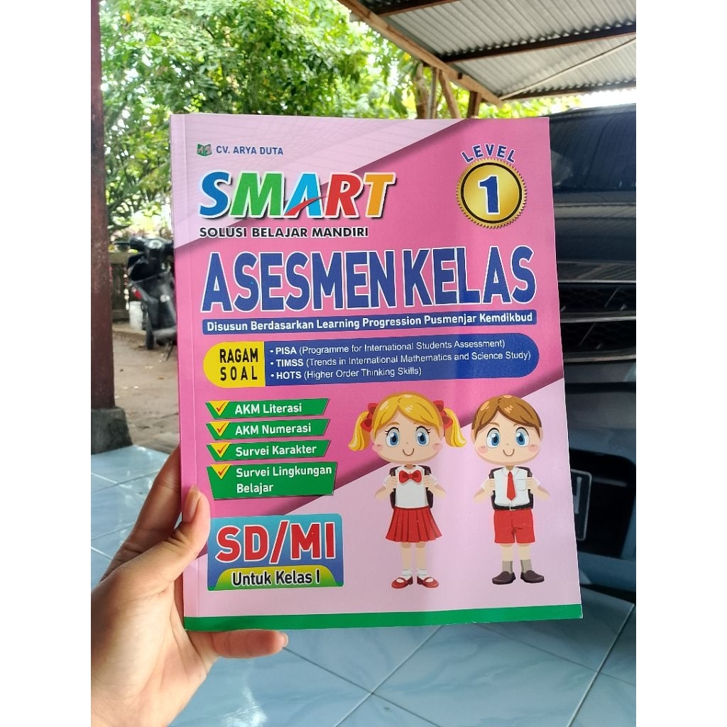 buku pelajaran SMART asesmen kelas 1 SD/mi