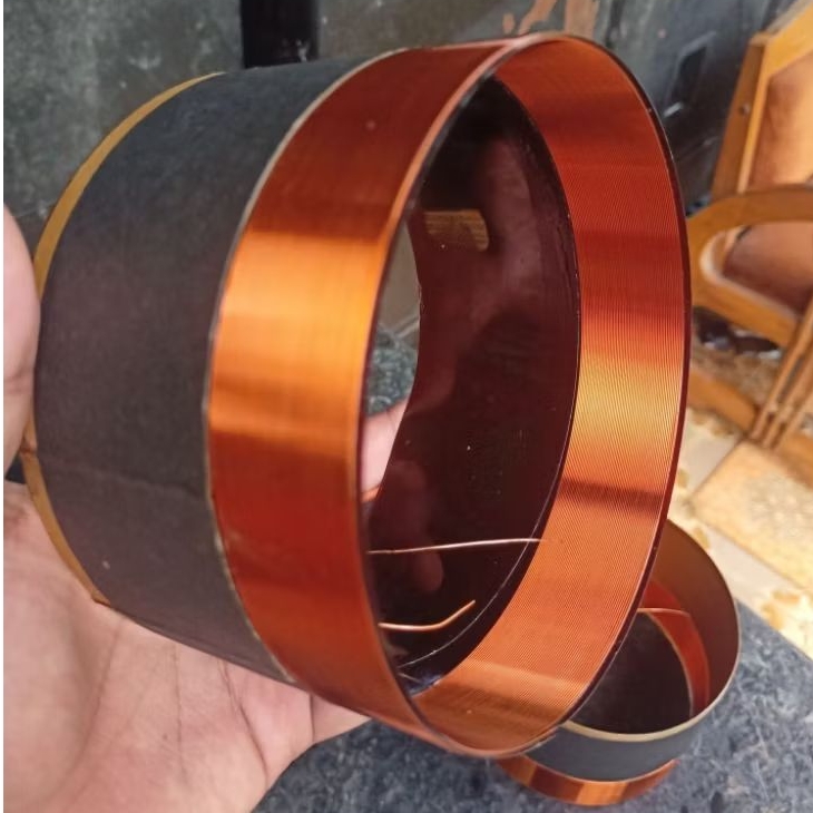 Spul JIC LA 18 125 Coil 5" Spul Speaker JIC LA 18125 lilitan luar dalam pake kawat tembaga asli hele