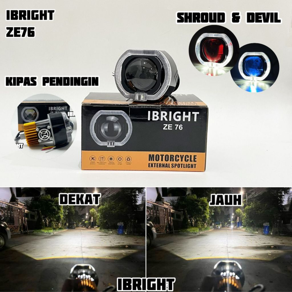 IBRIGHT ZE 76 - Biled Matrix 2.5inc