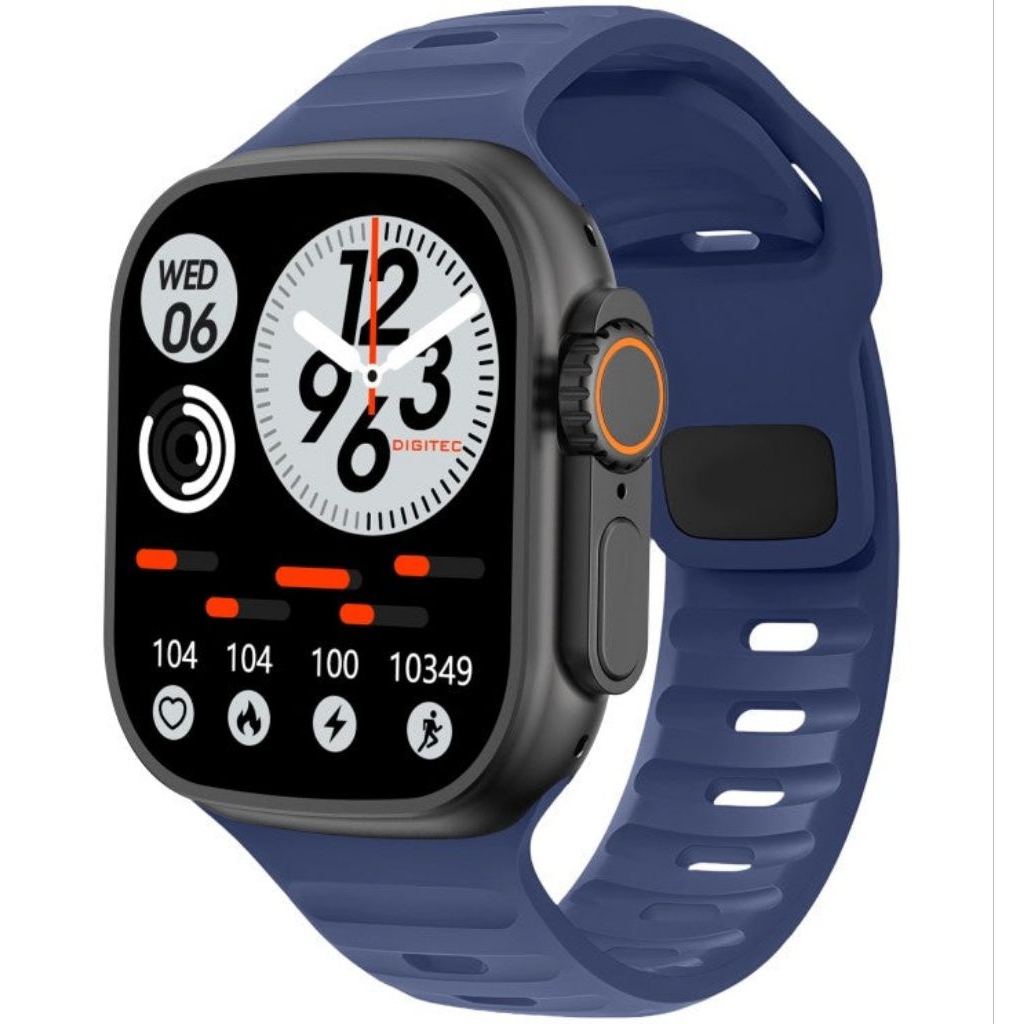 Jam Tangan Smartwatch Digitec TRONIC2 Strap Rubber Original Garansi Resmi 1 Tahun