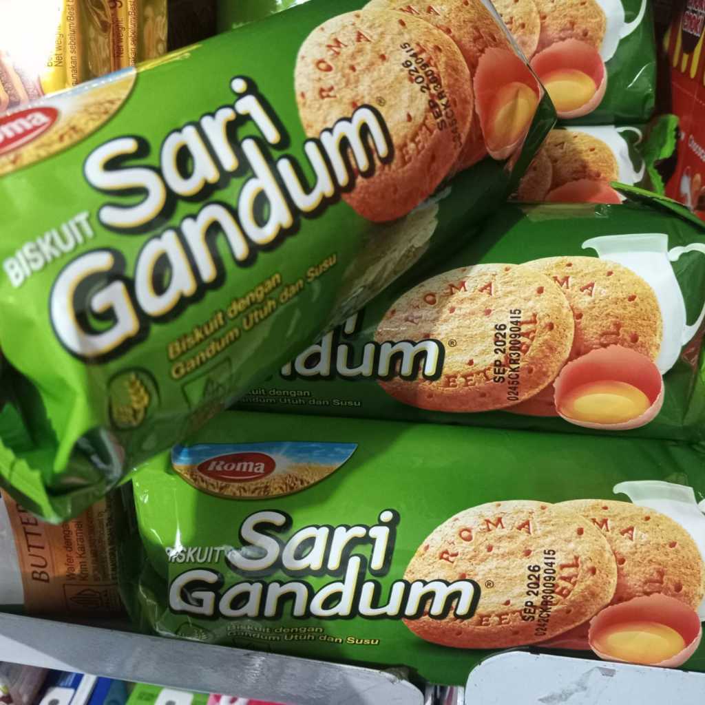 Biskuit Roma Sari Gandum | Biskuit dengan Gandum Utuh
