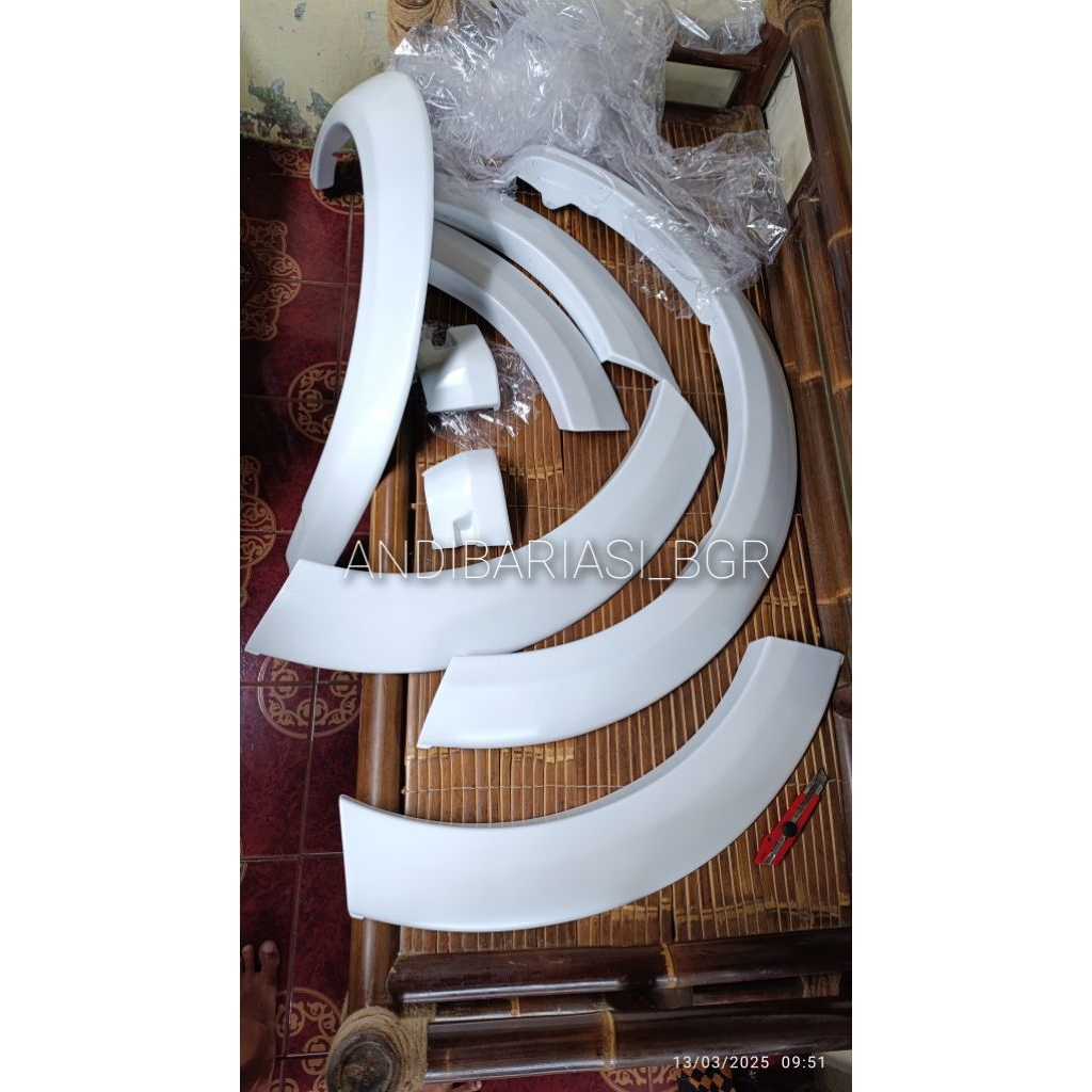 Over fender spakbor Pajero sport lama old model ori polos