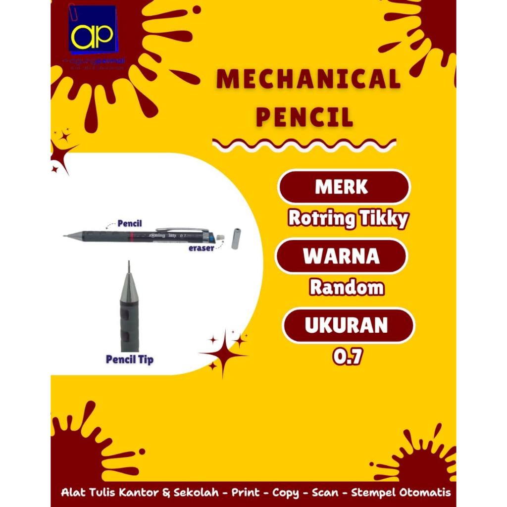Pensil Mekanik Rotring Tikky