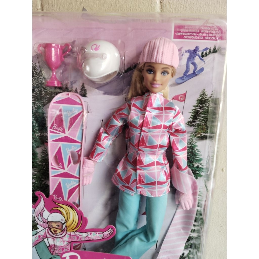 barbie artikulasi snowboarder