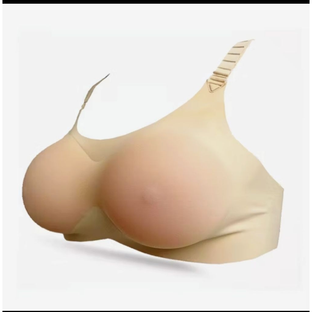 Payudara palsu silikon dan bra ukuran 600 g cup B