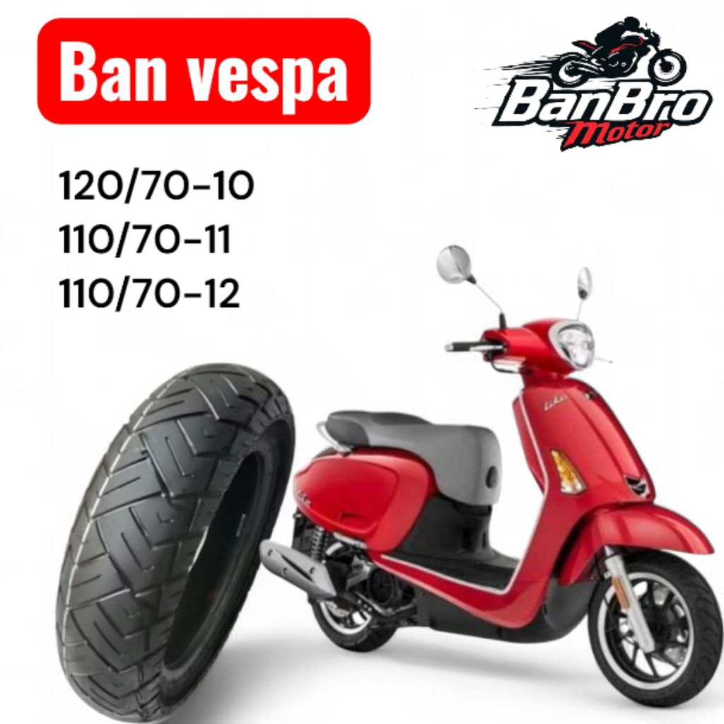 Ban Vespa Ring 11 Tubeless – Vespa LX / S / Primavera / Sprint