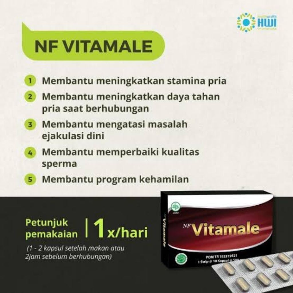 Limited stok VitamaleHwi original Bpom