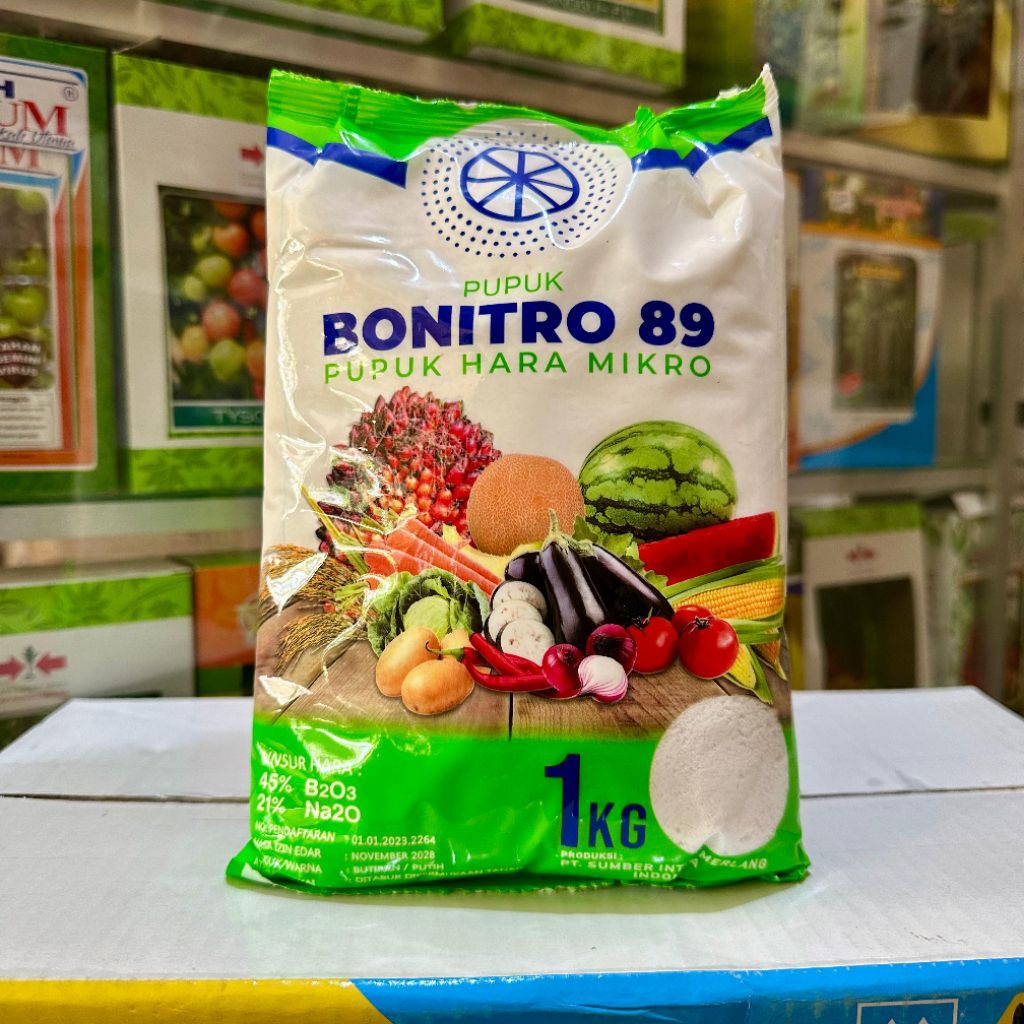 BONITRO 89 - Pupuk Borate Boron Bonitro Kemasan Pabrik 1 Kg