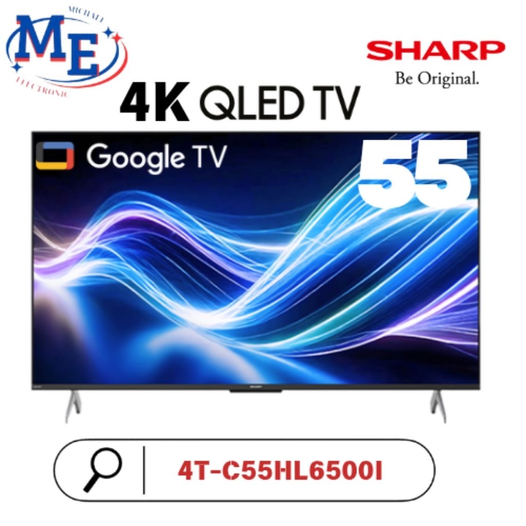 Sharp Smart tv 55inch 4T-C55HL6500I