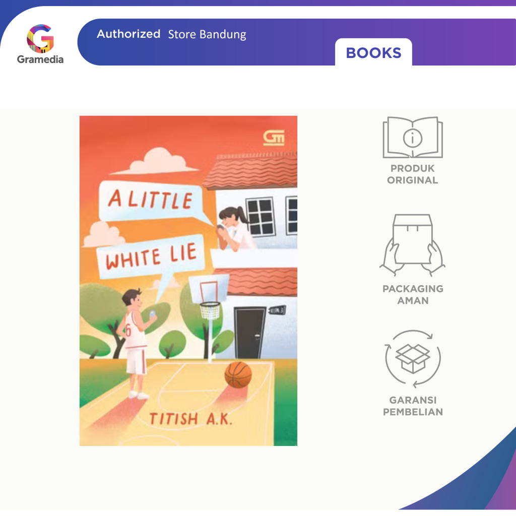 Gramedia Bandung - A Little White Lie