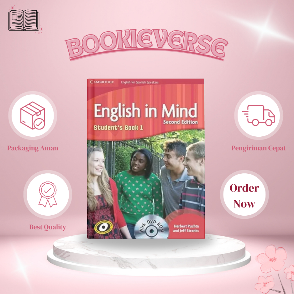 Buku  Belajar Bahasa Inggris | English In Mind 1 - Second Edition